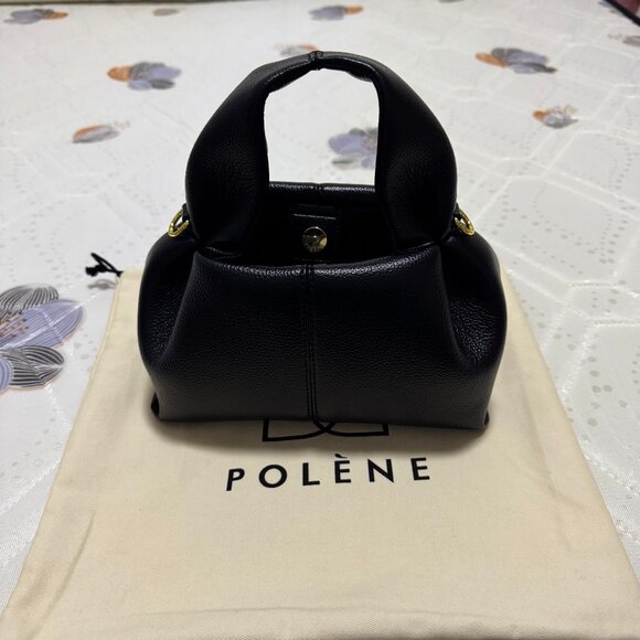 polene Numéro Neuf Mini Edition Textured Black - Picture 3 of 8